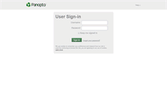 Desktop Screenshot of macmillan.hosted.panopto.com