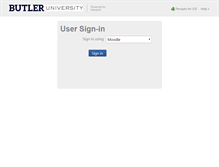 Tablet Screenshot of butler.hosted.panopto.com